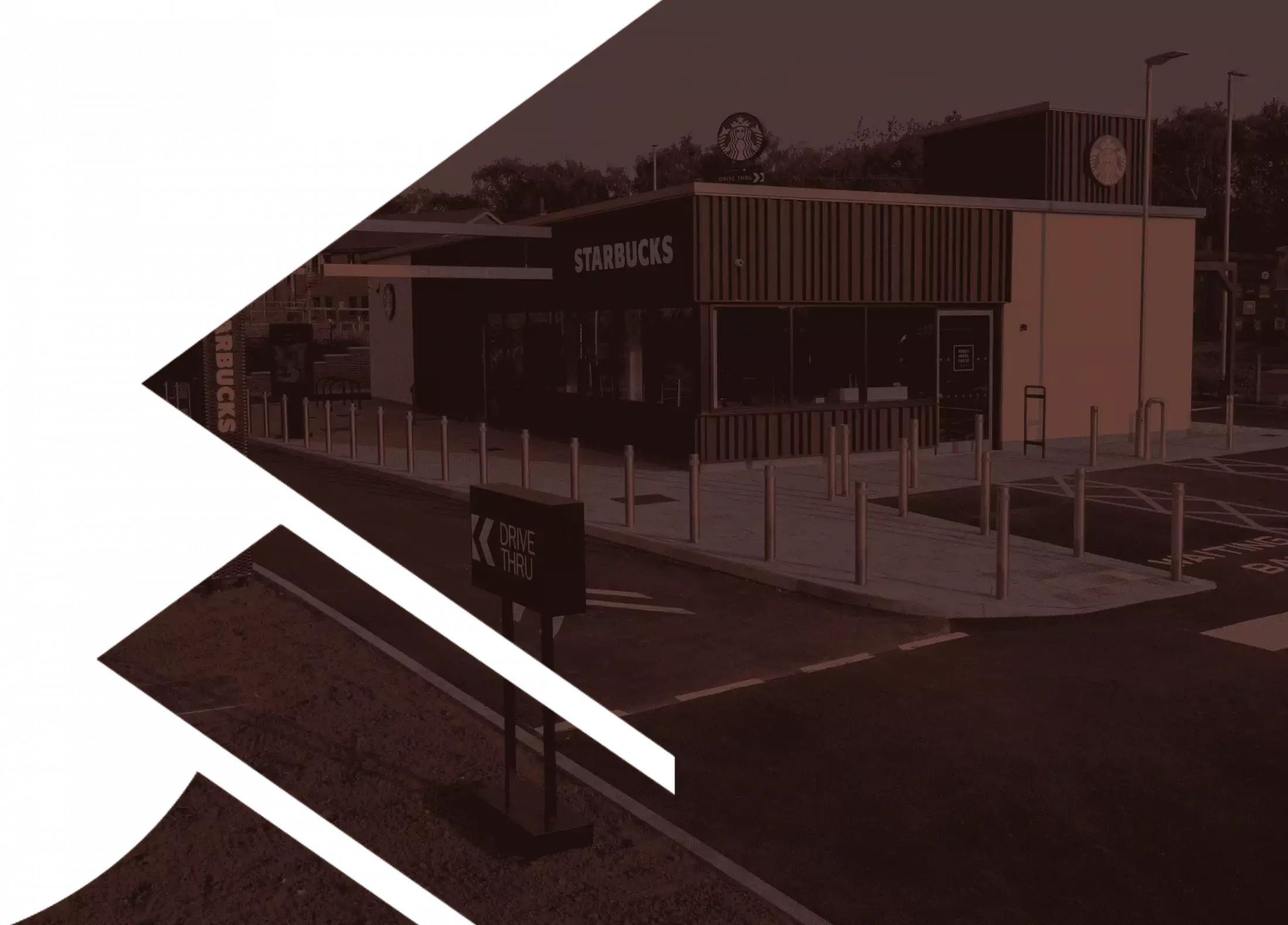 Stonedale Construction Ltd completed Starbucks drive thru construction project in Leeds West Yorkshire